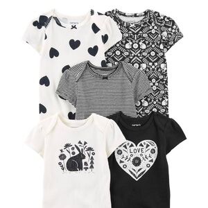 Carter’s NWT pack of 5 Bodysuits 3M
